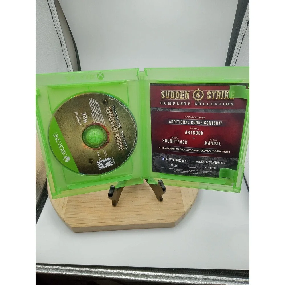 Sudden Strike 4: Complete‎ Collection (Microsoft Xbox One/Series X game) w/ case